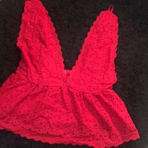 Shein Deep V Open Back Tank